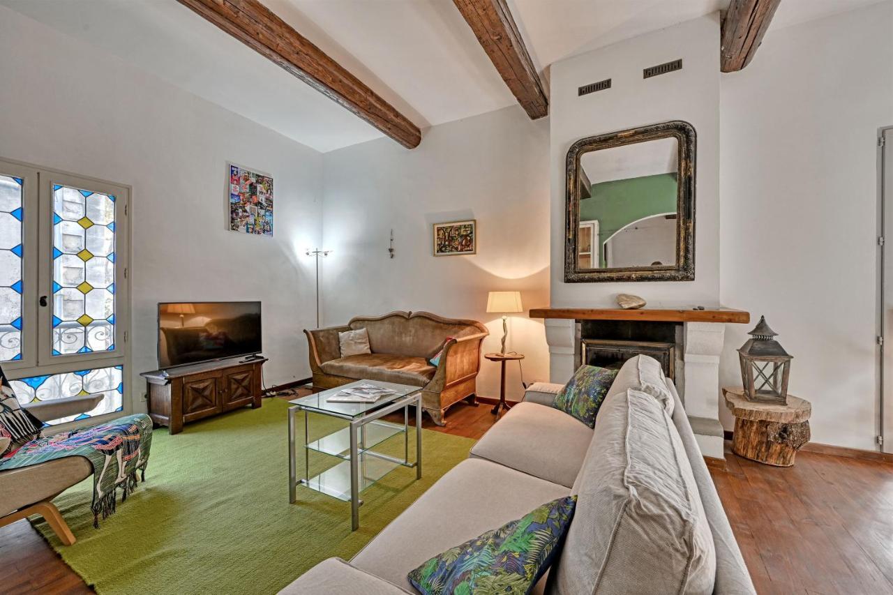 Le Raspail 110 M2 - Intra Muros Proche Gare Centre - Ac Clim - Apartamento Avinhão Exterior foto