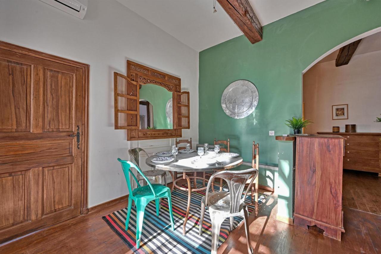 Le Raspail 110 M2 - Intra Muros Proche Gare Centre - Ac Clim - Apartamento Avinhão Exterior foto